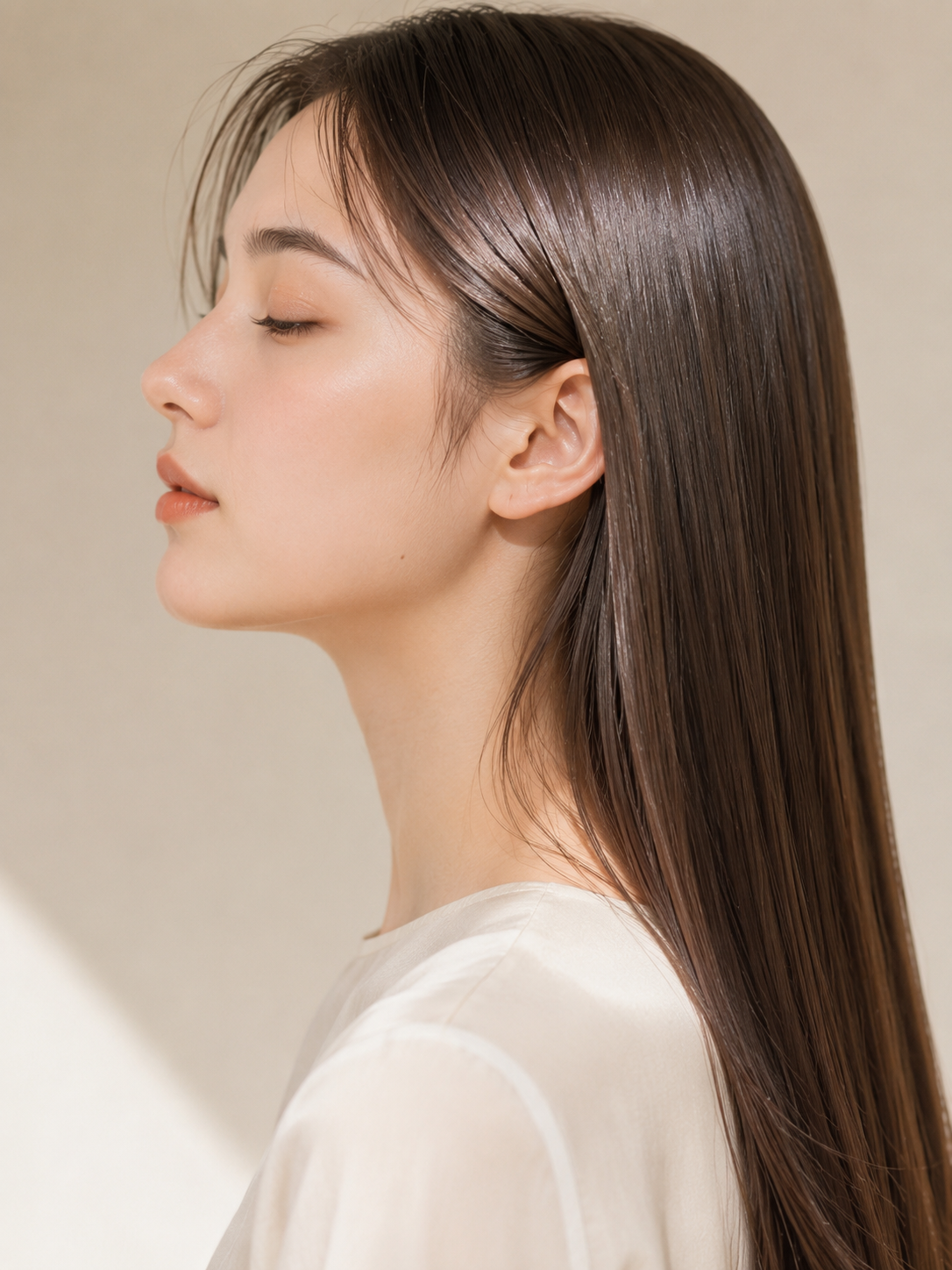 美髪ストレート